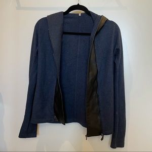 Hermès blue cashmere jacket